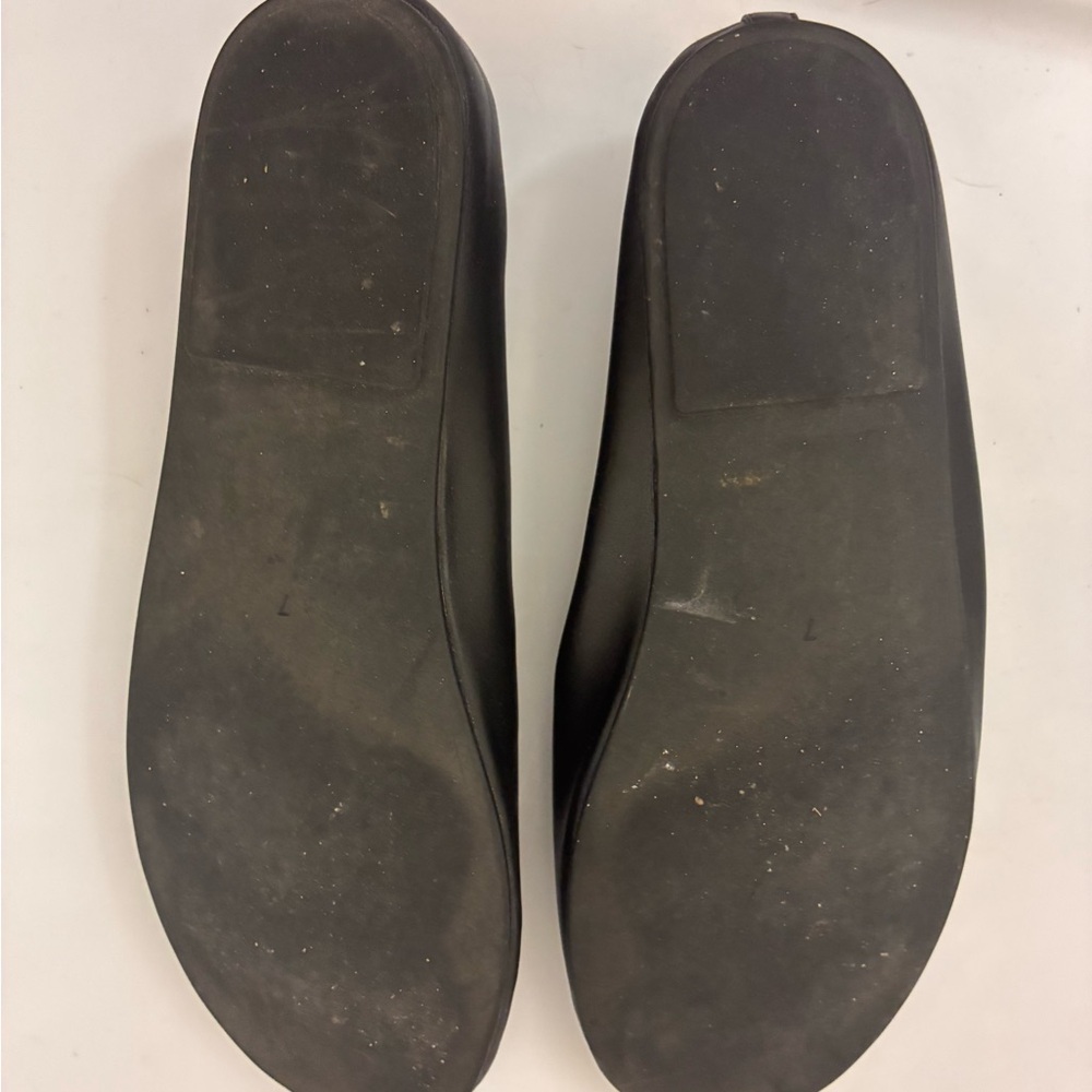 Jeffrey Campbell dancerina Black Leather Ballet Flats 37 - Picture 3 of 3